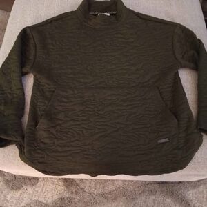 Nine West Forest Green Crewneck Sweater